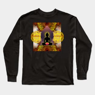 Meditate Contemplate Long Sleeve T-Shirt